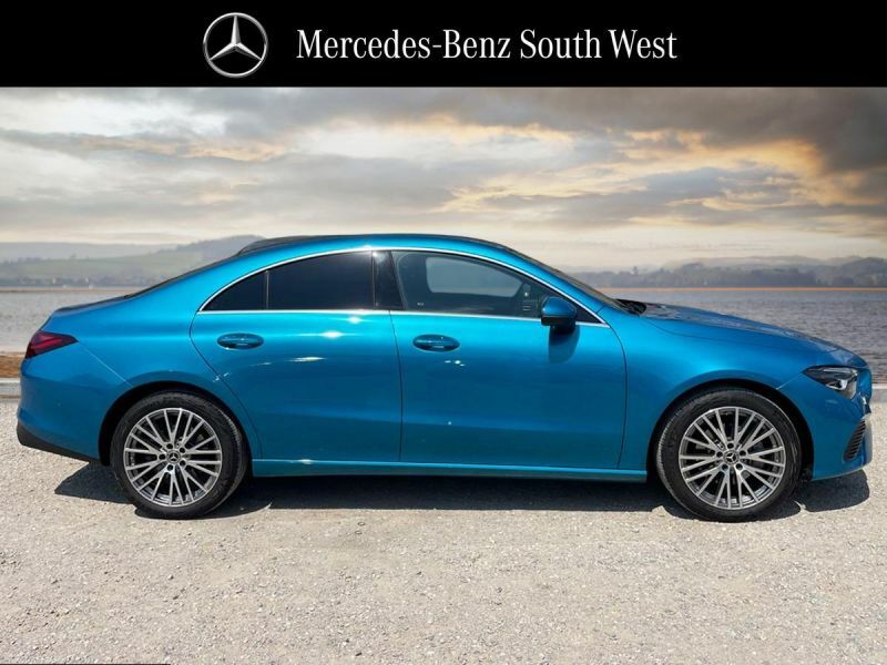 Mercedes-Benz CLA Class Saloon Blue #3