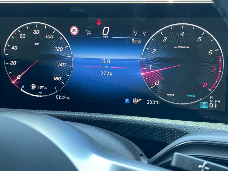 Mercedes-Benz CLA Class Saloon Blue #6
