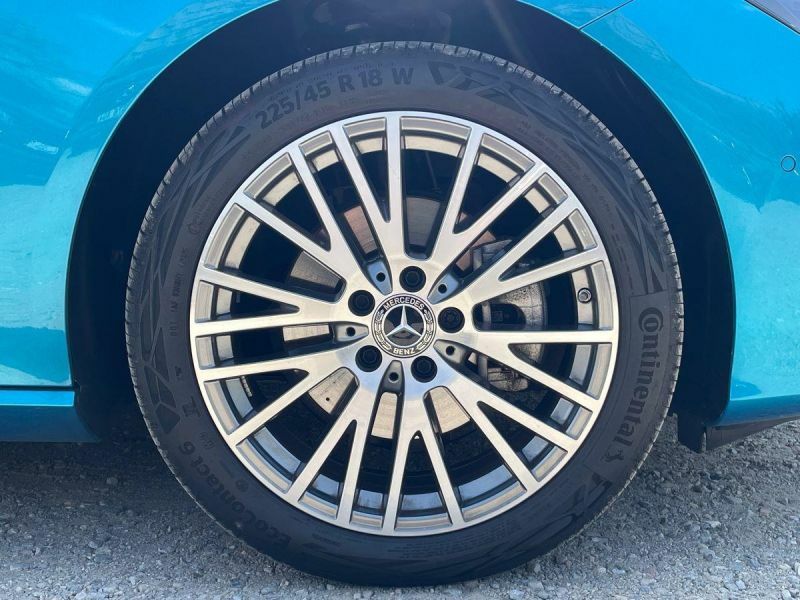Mercedes-Benz CLA Class Saloon Blue #4