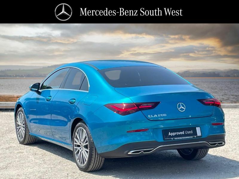 Mercedes-Benz CLA Class Saloon Blue #2