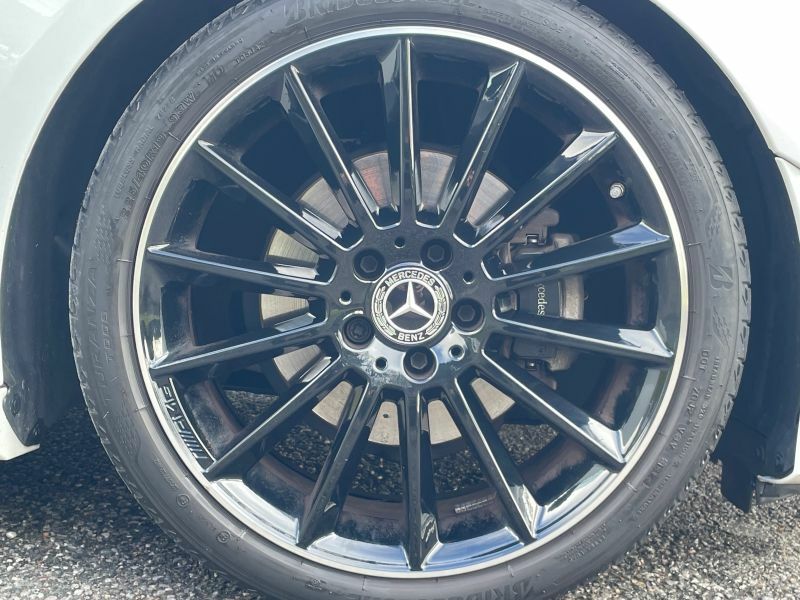 Mercedes-Benz CLA Class Saloon White #4