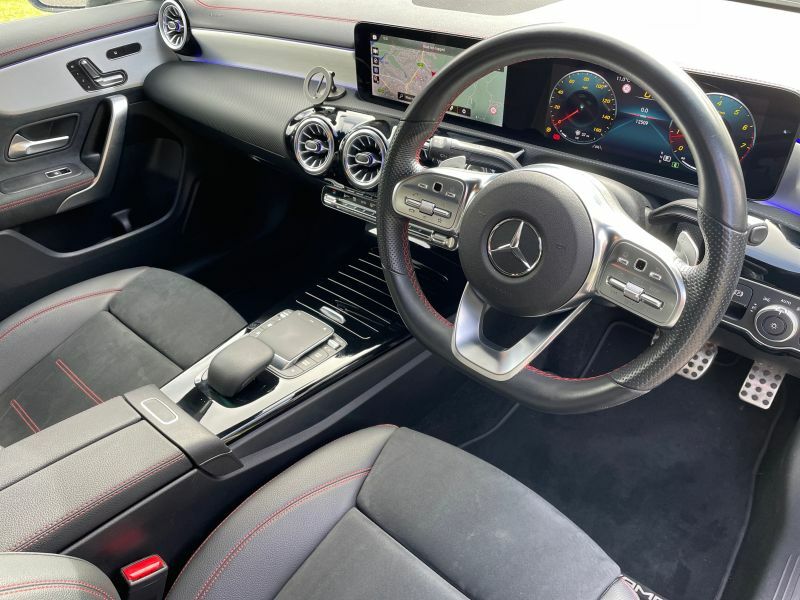 Mercedes-Benz CLA Class Saloon White #5