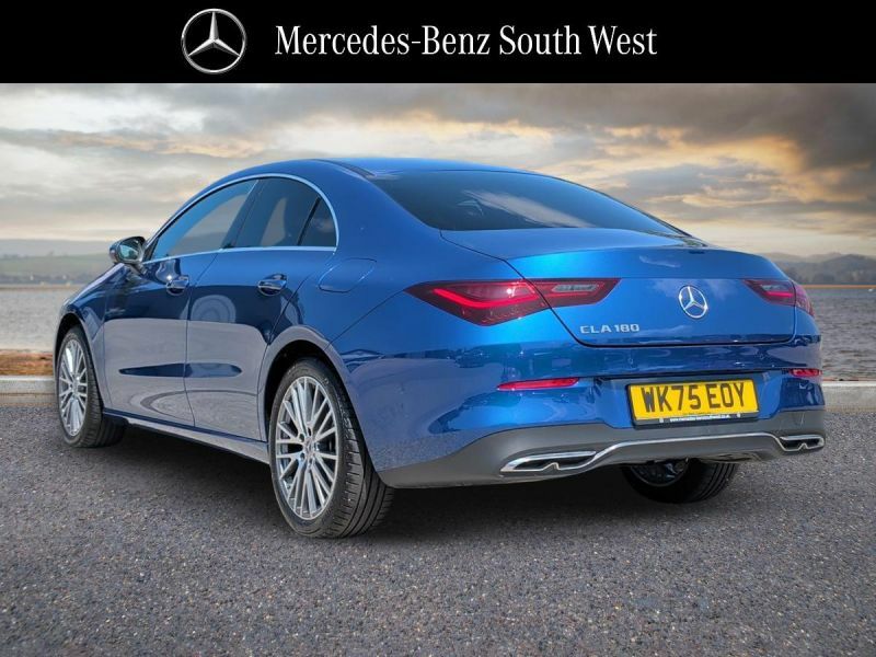Mercedes-Benz CLA Class Saloon Blue #2