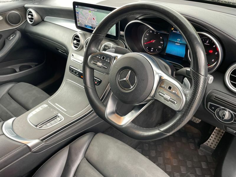 Mercedes-Benz GLC Class Glc 220 D 4Matic Amg Line Black #5