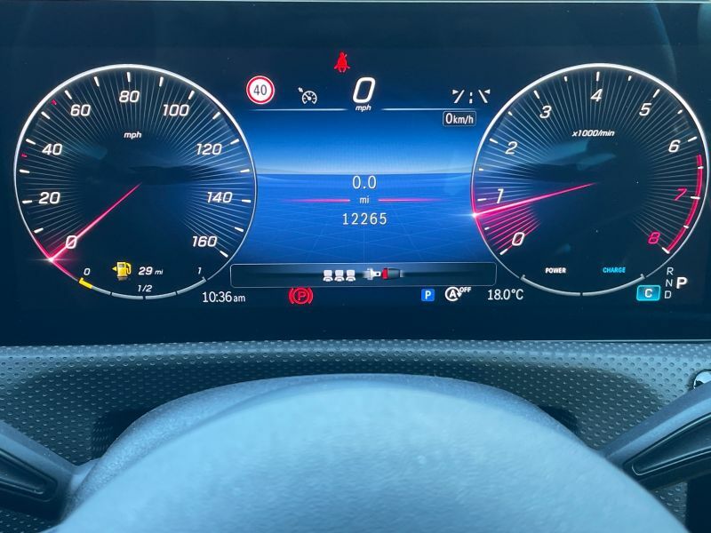 Mercedes-Benz A Class A 180 Amg Line Premium M Black #6