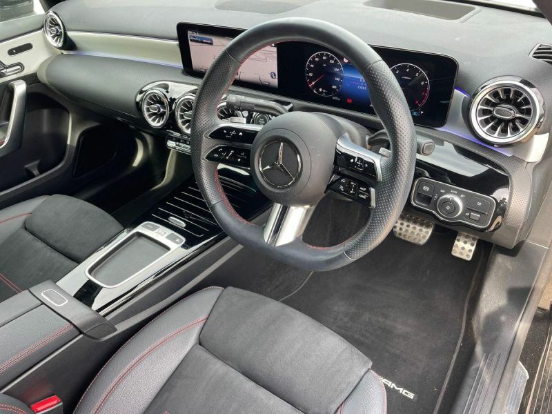 Mercedes-Benz A Class A 200 Amg Line Premium Mhev A Black #5