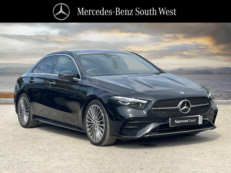 Mercedes-Benz A Class A 200 Amg Line Premium Mhev A Black