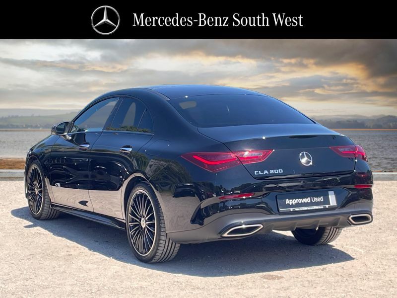 Mercedes-Benz CLA Class Saloon Black #2