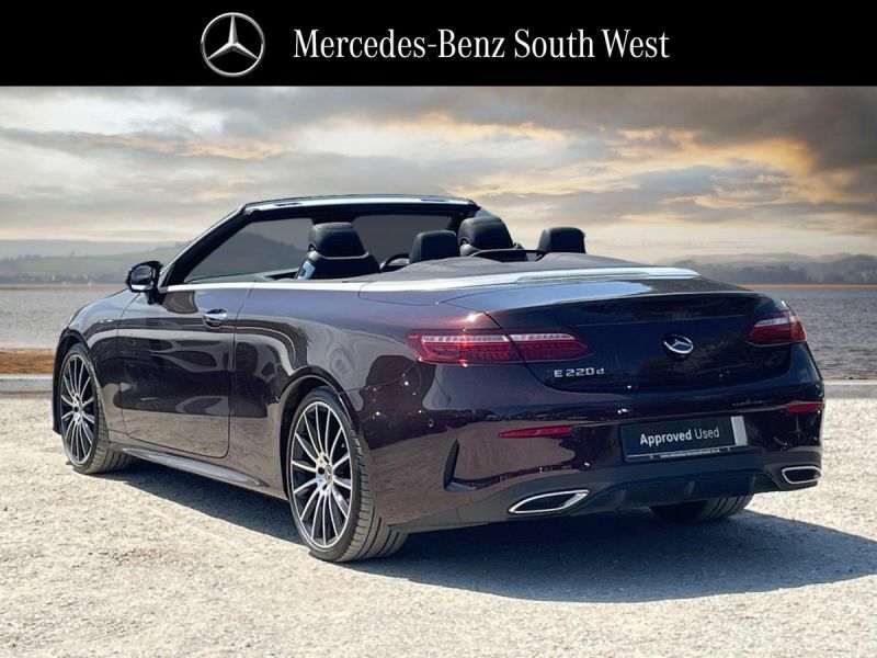 Mercedes-Benz E Class E 220 Amg Line Night Edition Premium D Red #2