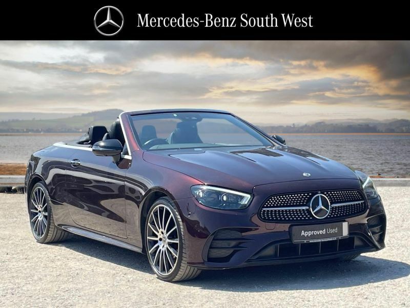 Mercedes-Benz E Class E 220 Amg Line Night Edition Premium D Red