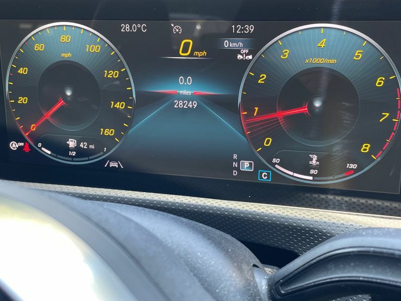 Mercedes-Benz CLA Class Saloon Black #6
