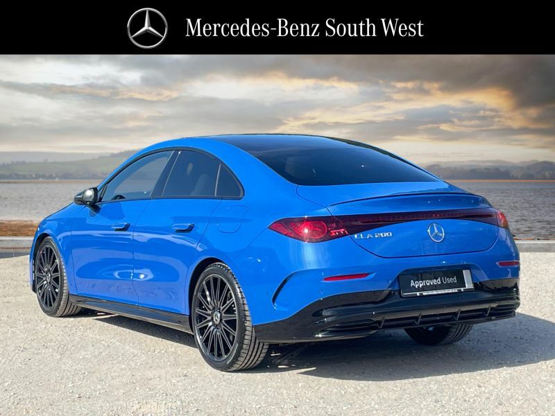 Mercedes-Benz CLA Class Saloon Blue #2