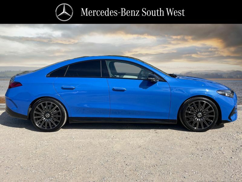 Mercedes-Benz CLA Class Saloon Blue #3