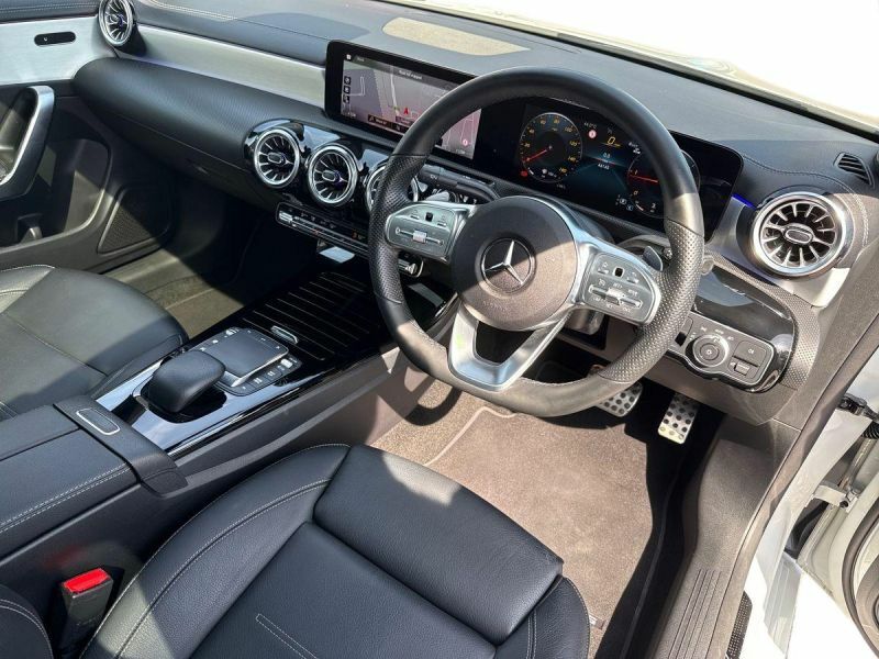 Mercedes-Benz CLA Class Saloon White #5