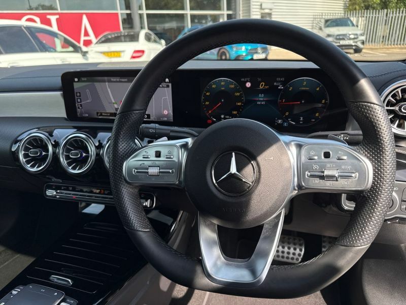 Mercedes-Benz CLA Class Saloon White #6