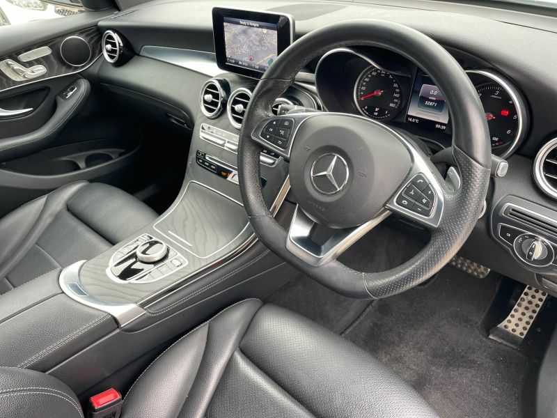 Mercedes-Benz GLC Class Suv White #5