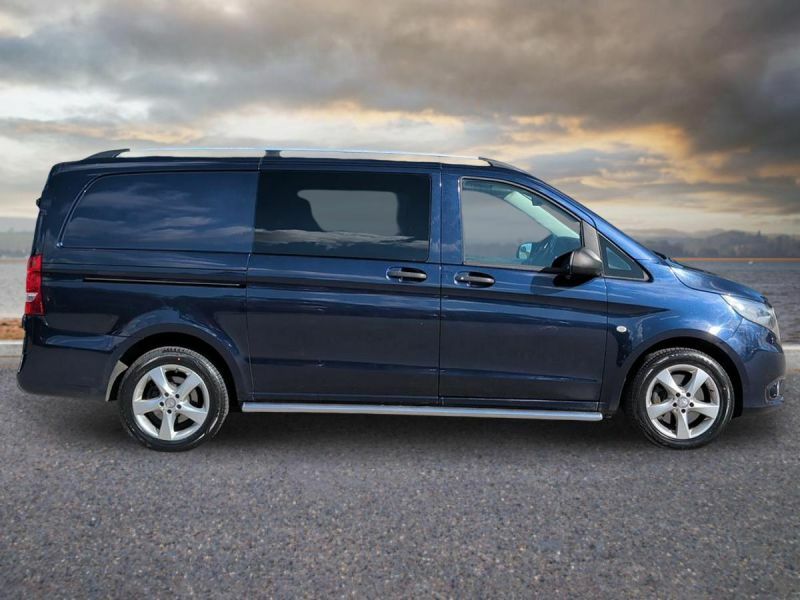 Mercedes-Benz Vito 2.1 119 Cdi Bluetec Sport Crew Van G-tronic Rwd L Blue #5
