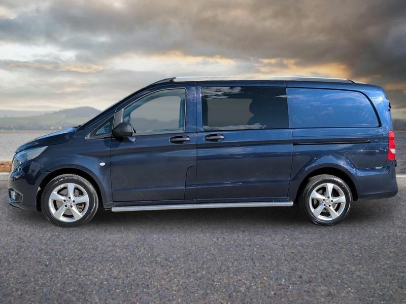 Mercedes-Benz Vito 2.1 119 Cdi Bluetec Sport Crew Van G-tronic Rwd L Blue #6