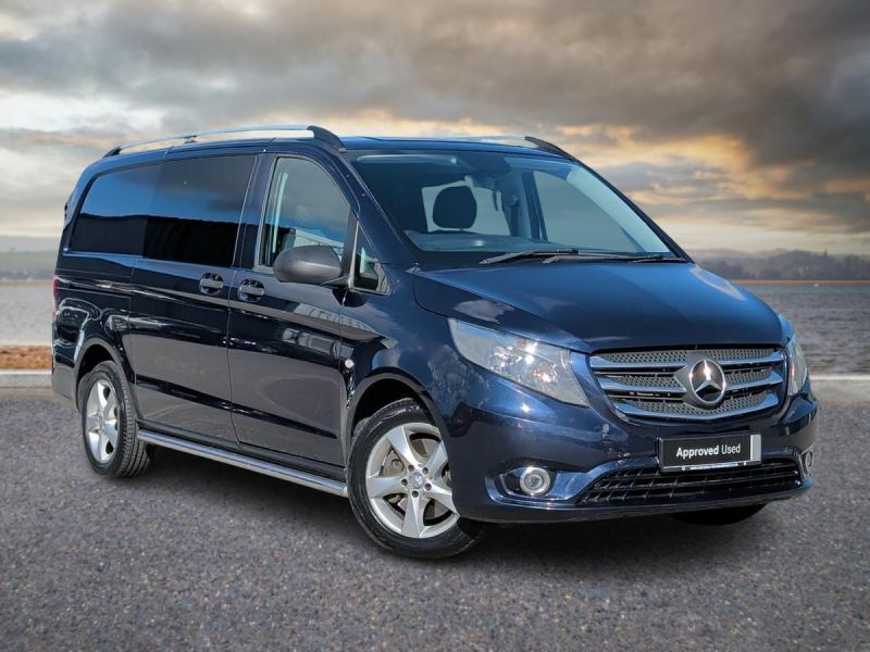 Mercedes-Benz Vito 2.1 119 Cdi Bluetec Sport Crew Van G-tronic Rwd L Blue