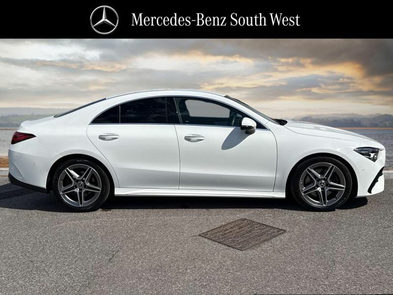 Mercedes-Benz CLA Class Saloon White #3