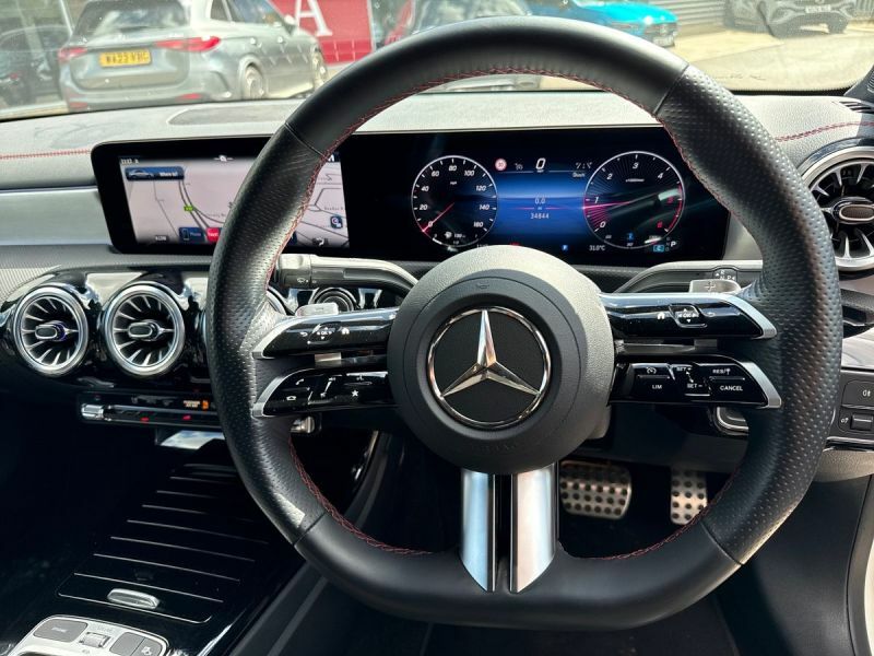 Mercedes-Benz CLA Class Saloon White #6