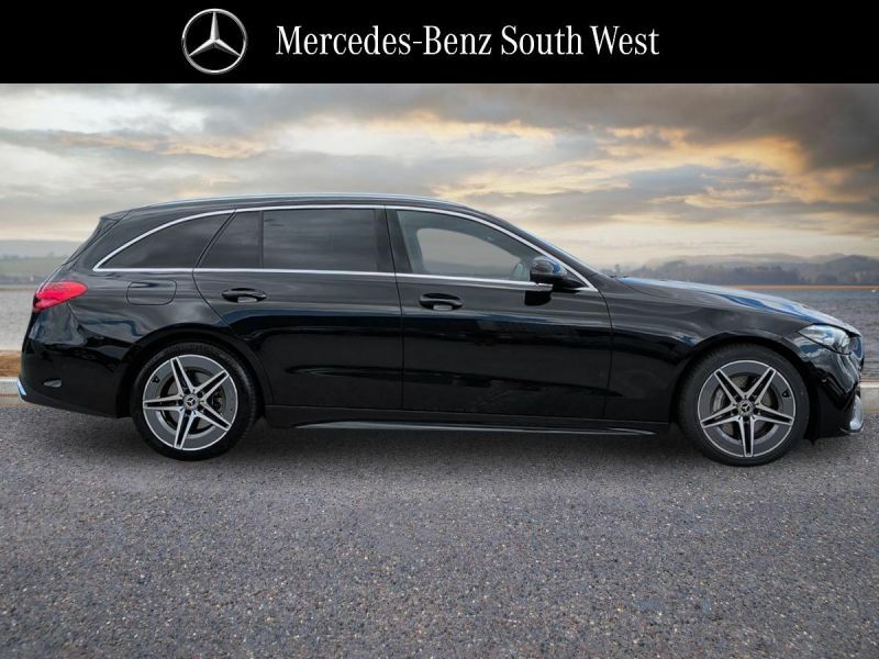 Mercedes-Benz C Class 2.0 C300h Mhev Amg Line Premium Estate Petro Red #3