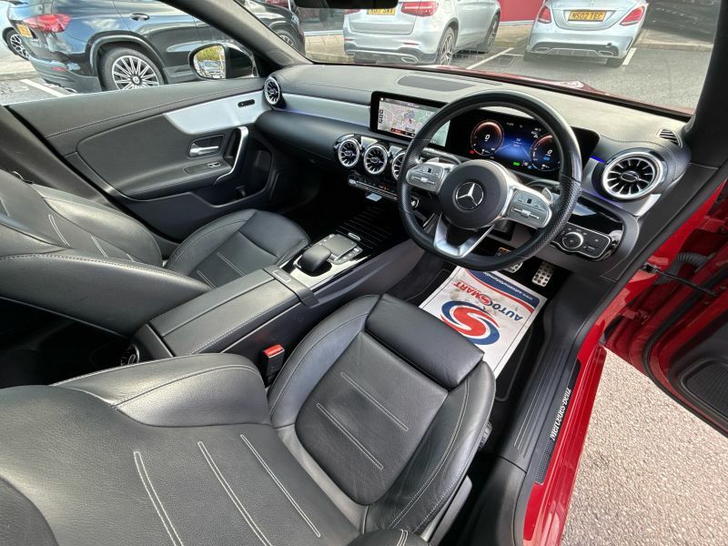 Mercedes-Benz CLA Class Saloon Red #5
