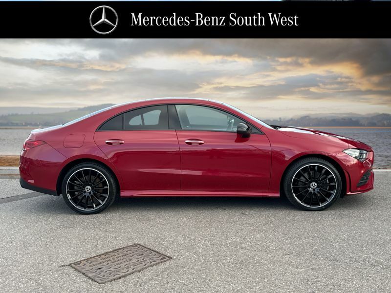 Mercedes-Benz CLA Class Saloon Red #3