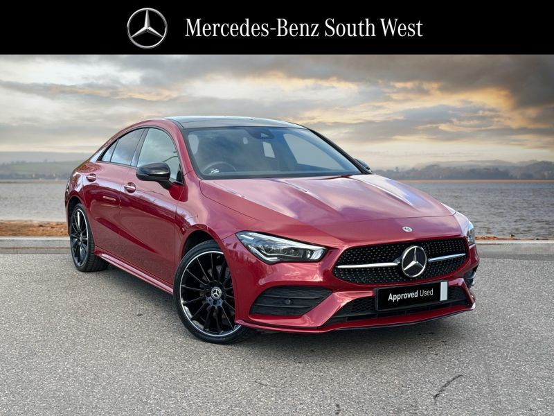 Mercedes-Benz CLA Class Saloon Red