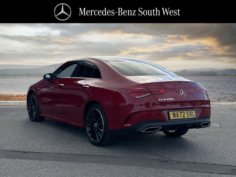 Mercedes-Benz CLA Class Saloon Red #2