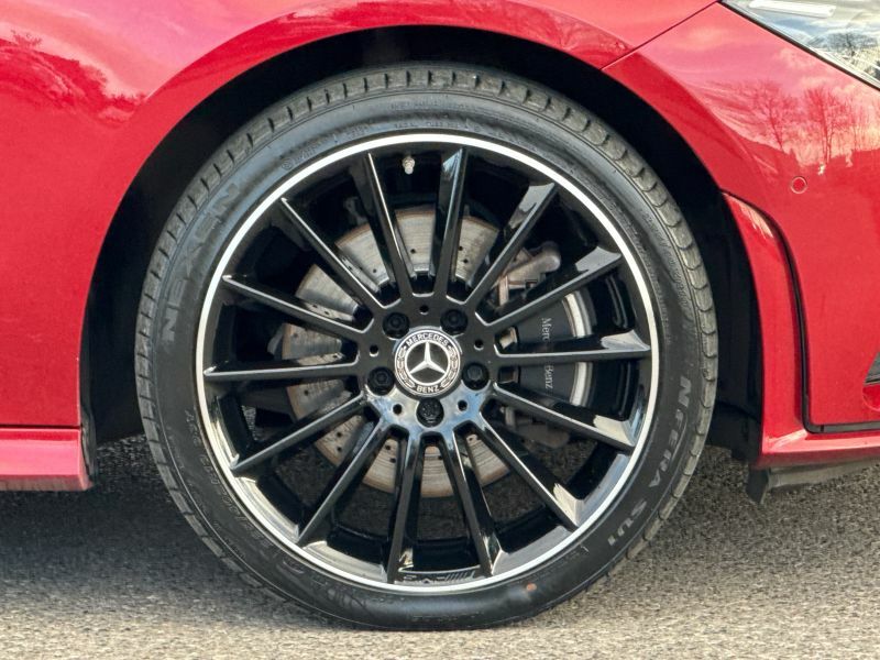Mercedes-Benz CLA Class Saloon Red #4