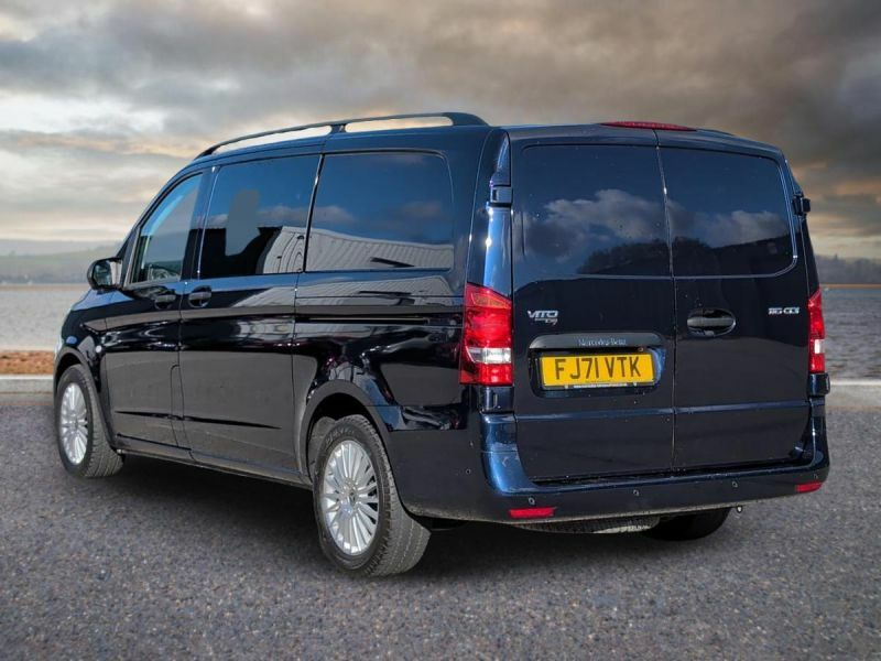 Mercedes-Benz Vito 2.0 116 Cdi Premium Crew Van G-tronic Rwd L2 Euro Blue #2