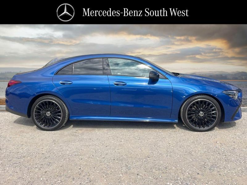 Mercedes-Benz CLA Class Saloon Blue #3