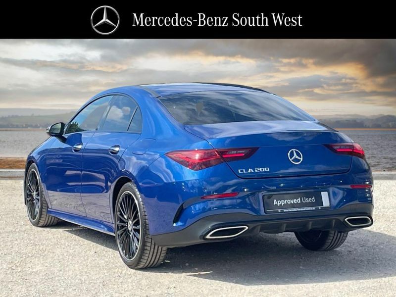Mercedes-Benz CLA Class Saloon Blue #2