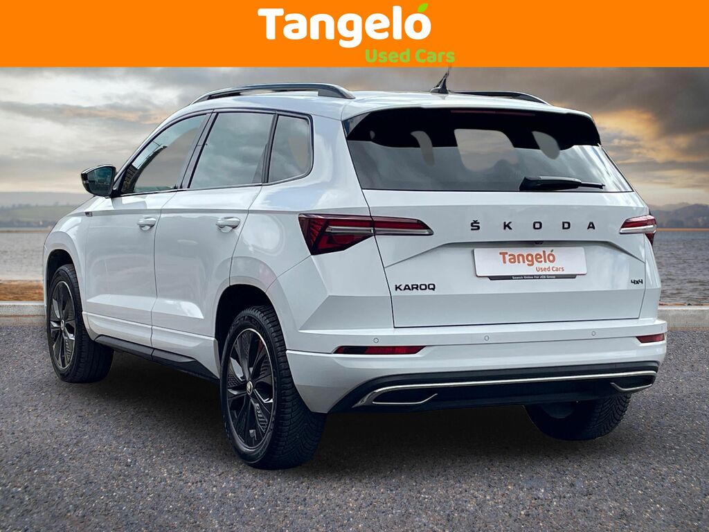Skoda Karoq 2.0 Tsi Sportline Dsg 4Wd Euro 6 S S White #2