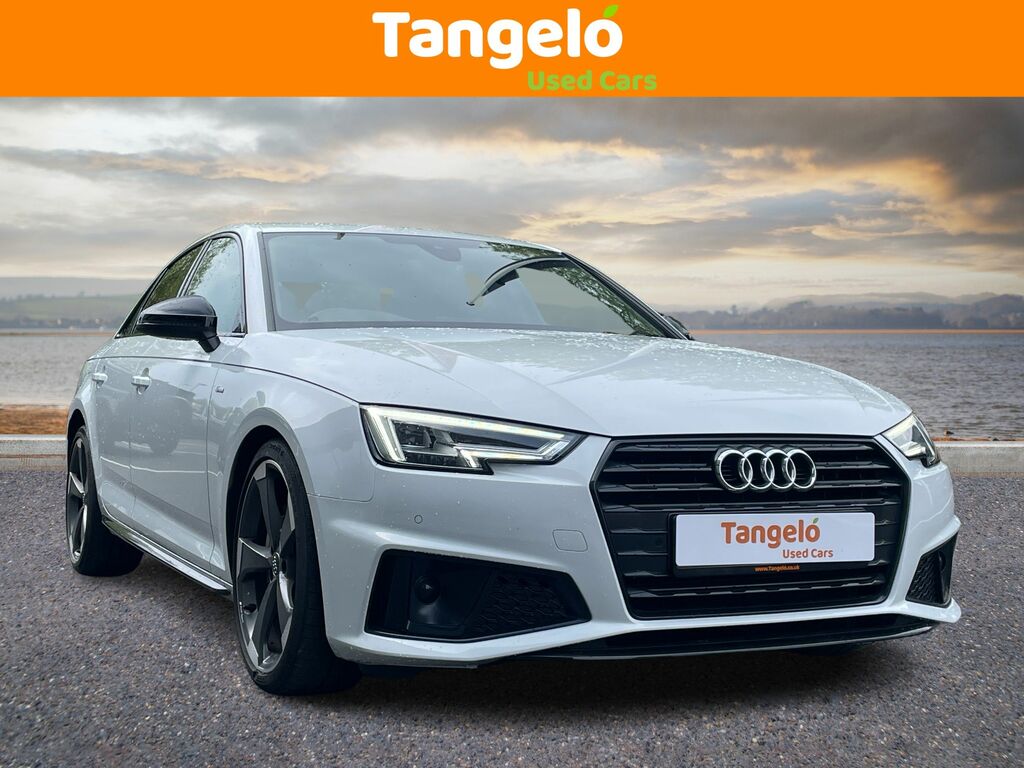 Audi A4 2.0 Tdi 40 Black Edition S Tronic Euro 6 S S White