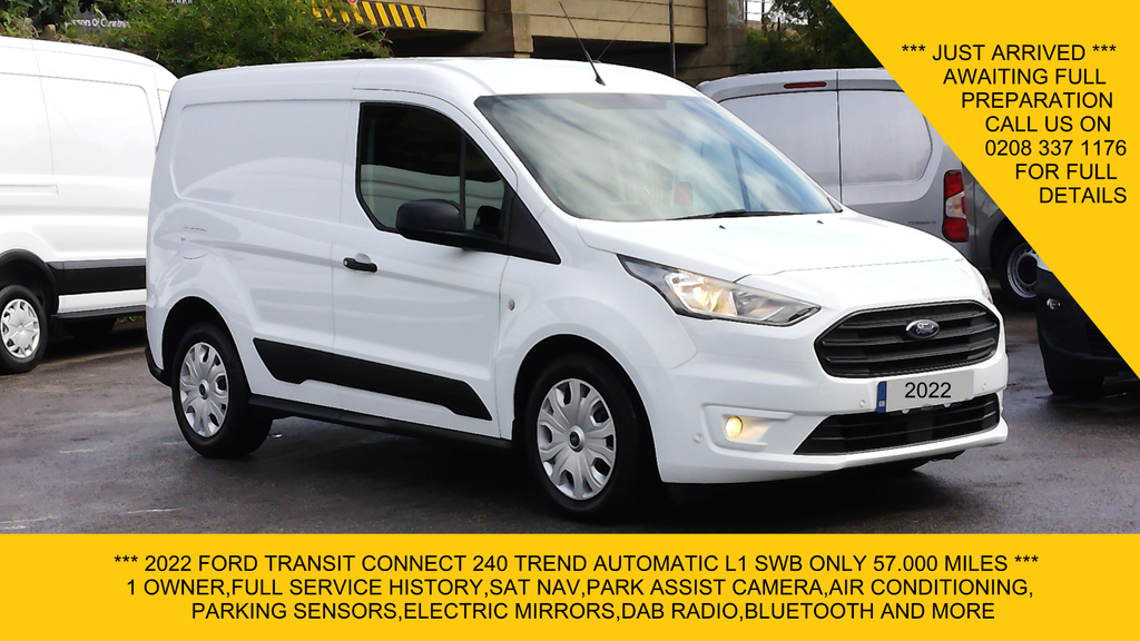 Ford Transit Connect 240 Trend L1 Swb Only 57.000 Miles,sat N