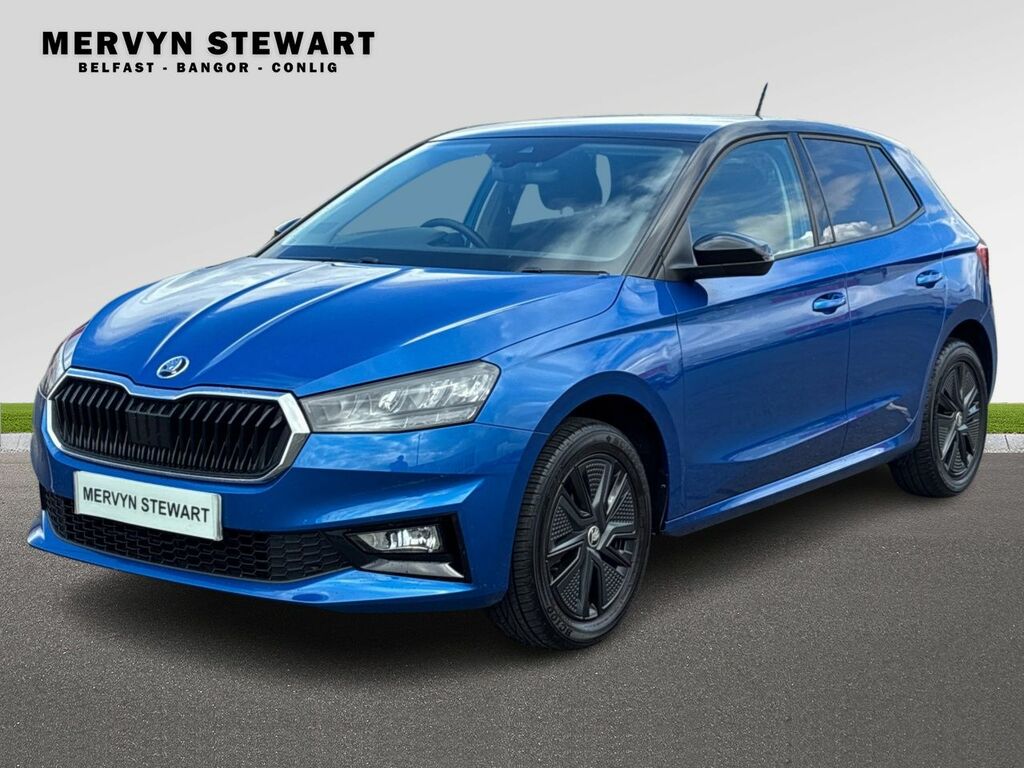 Skoda Fabia Colour Edition 1.0 Mpi 80 Ps 5G Man 2022 XGZ5232 Blue #4
