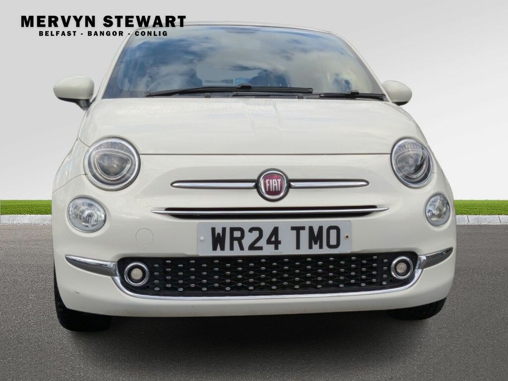 Fiat 500 Top Mhev White #3
