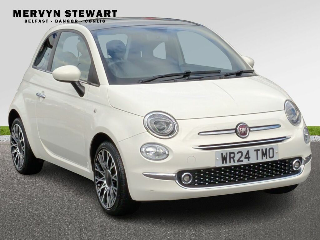 Fiat 500 Top Mhev White #4