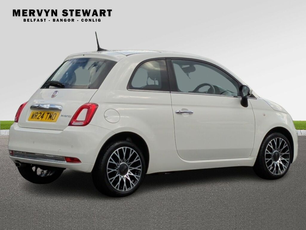 Fiat 500 Top Mhev White #6