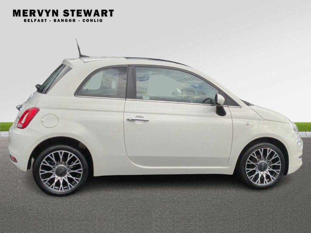 Fiat 500 Top Mhev White #5