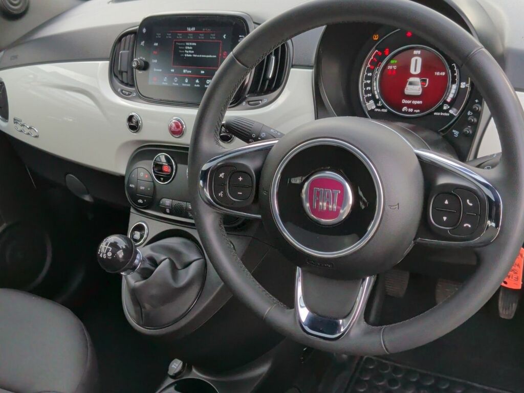 Fiat 500 Top Mhev White #2