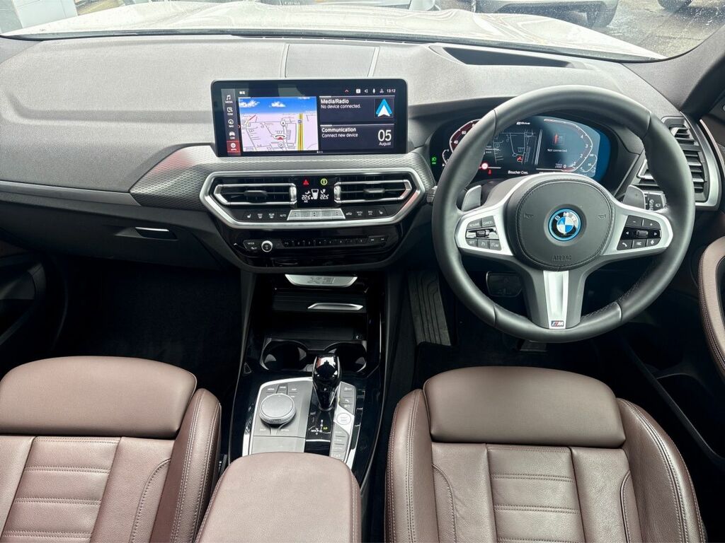 BMW X3 Xdrive30e M Sport White #2