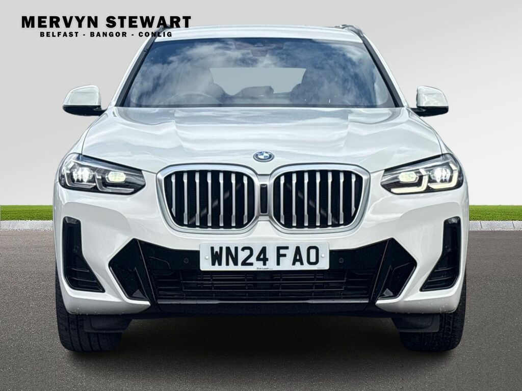BMW X3 Xdrive30e M Sport White #3
