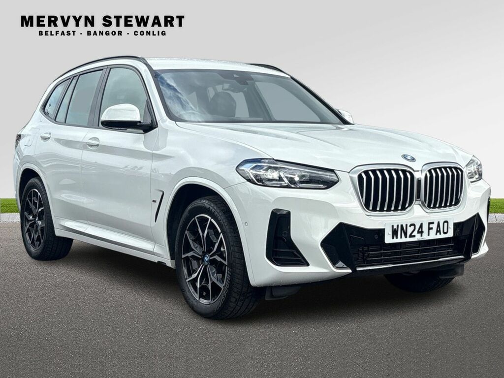 BMW X3 Xdrive30e M Sport White