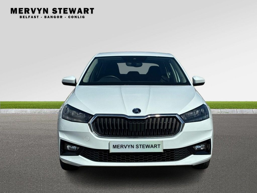 Skoda Fabia Se Comfort 1.0 Mpi 80 Ps 5G Man 2023 White #3