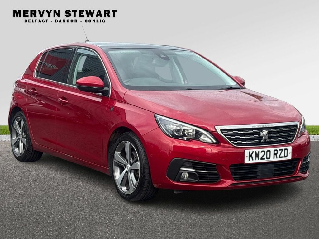 Peugeot 308 2020 Peugeot 308 1.2 Puretech Ss Allure 130 Bhp White #1