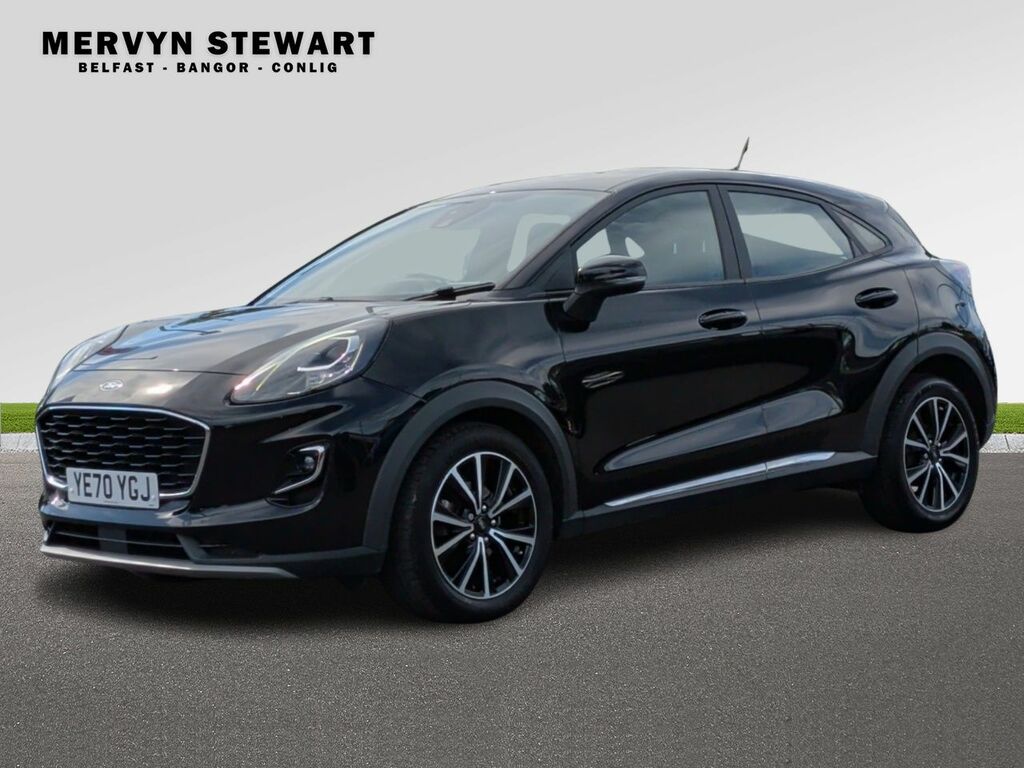 Ford Puma Titanium Mhev YE70YGJ Black #4