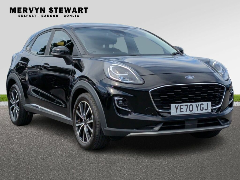Ford Puma Titanium Mhev Black